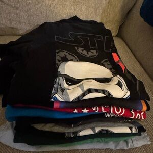 Kids Graphic T-Shirt Bundle - 10 Total